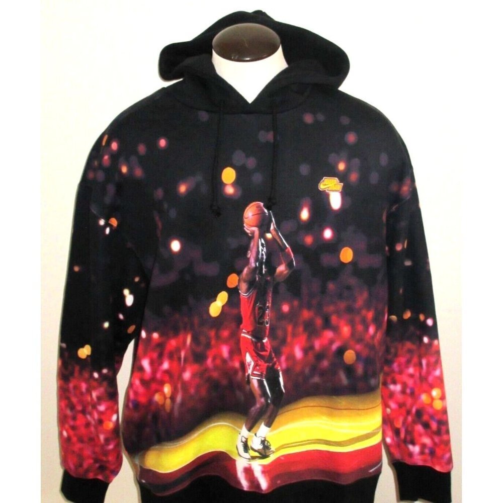 COPY - Nike Men's Air Jordan Jumpman Pullover Hoodie Sweatshirt Black Sizes NWT - Picture 3 of 7